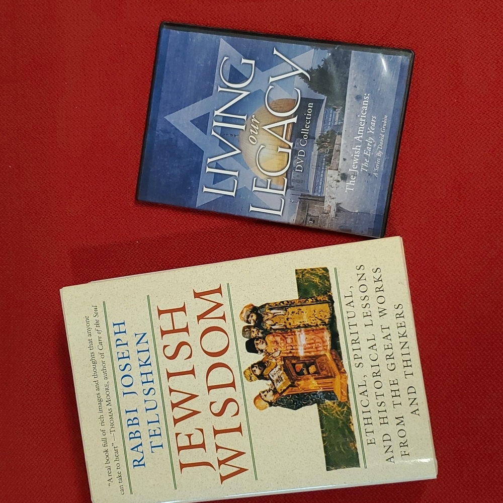 'Jewish Wisdom' Rabbi Joseph Telushkin Living Our Legacy DVD EUC